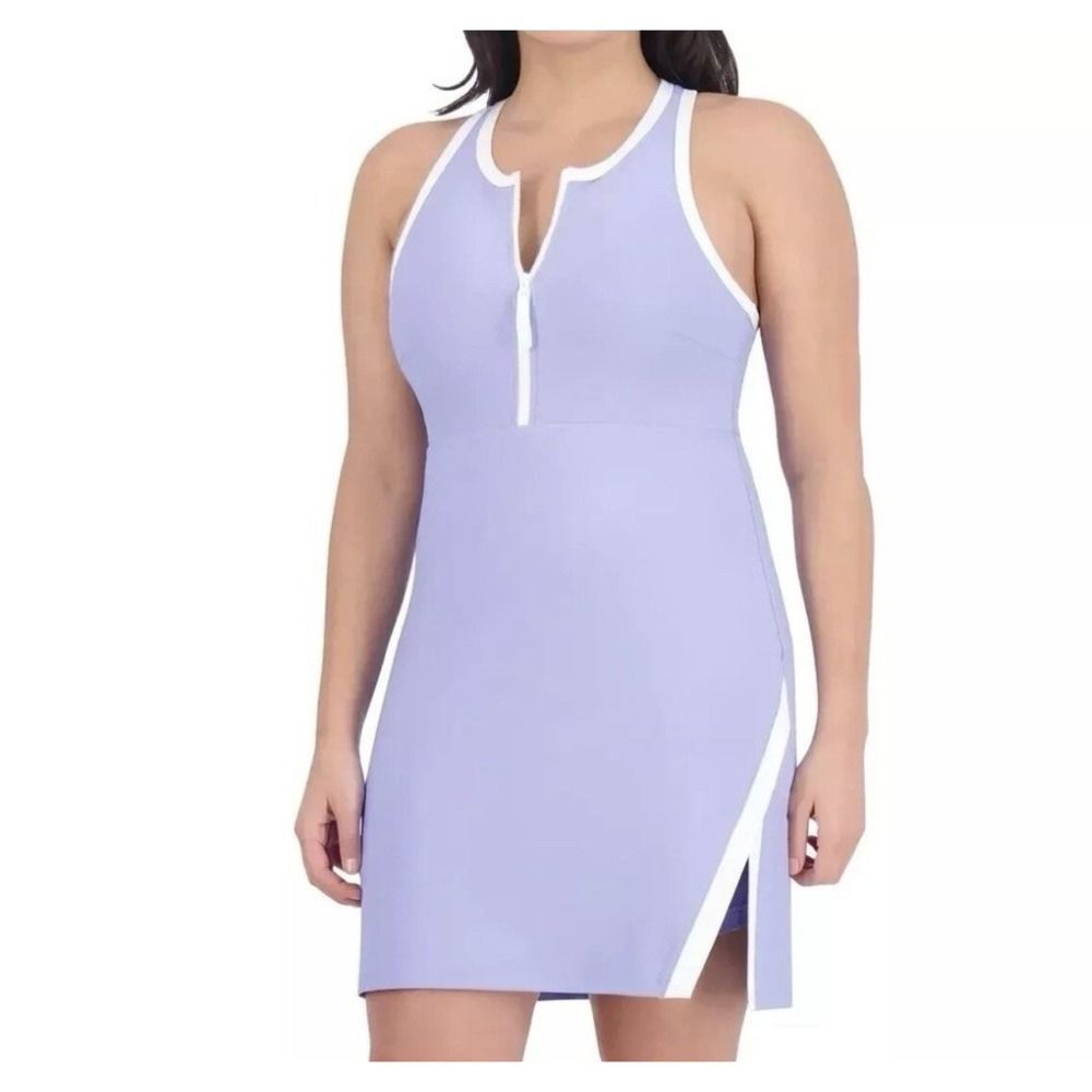 SAGE Women's Lined Stretch Active Dress w/‎ Built In Shorts Size XXL Athletic